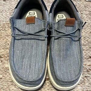 Hey Dude Men's Blue Slip-On Loafers